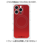 プレミアムパネル with MagSafe［ Dot Gradation - Red ］