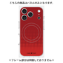 プレミアムパネル with MagSafe［ Dot Gradation - Red ］