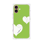 プレミアムパネル with MagSafe［ Two Hearts - Green ］