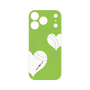 プレミアムパネル with MagSafe［ Two Hearts - Green ］