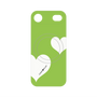 プレミアムパネル with MagSafe［ Two Hearts - Green ］