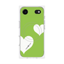 プレミアムパネル with MagSafe［ Two Hearts - Green ］