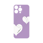 プレミアムパネル with MagSafe［ Two Hearts - Purple ］