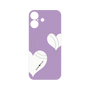 プレミアムパネル with MagSafe［ Two Hearts - Purple ］