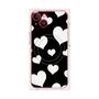 プレミアムパネル with MagSafe［ Dot Hearts - Black ］