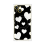 プレミアムパネル with MagSafe［ Dot Hearts - Black ］