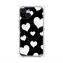 プレミアムパネル with MagSafe［ Dot Hearts - Black ］