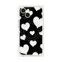 プレミアムパネル with MagSafe［ Dot Hearts - Black ］