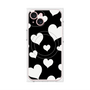 プレミアムパネル with MagSafe［ Dot Hearts - Black ］