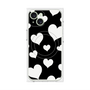 プレミアムパネル with MagSafe［ Dot Hearts - Black ］