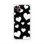 プレミアムパネル with MagSafe［ Dot Hearts - Black ］