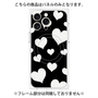 プレミアムパネル with MagSafe［ Dot Hearts - Black ］