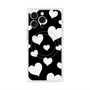 プレミアムパネル with MagSafe［ Dot Hearts - Black ］