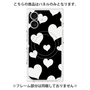 プレミアムパネル with MagSafe［ Dot Hearts - Black ］