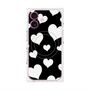 プレミアムパネル with MagSafe［ Dot Hearts - Black ］