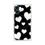 プレミアムパネル with MagSafe［ Dot Hearts - Black ］