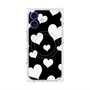 プレミアムパネル with MagSafe［ Dot Hearts - Black ］