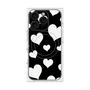 プレミアムパネル with MagSafe［ Dot Hearts - Black ］