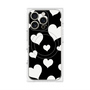 プレミアムパネル with MagSafe［ Dot Hearts - Black ］