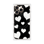 プレミアムパネル with MagSafe［ Dot Hearts - Black ］