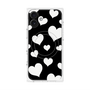 プレミアムパネル with MagSafe［ Dot Hearts - Black ］