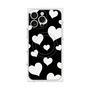 プレミアムパネル with MagSafe［ Dot Hearts - Black ］