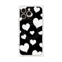 プレミアムパネル with MagSafe［ Dot Hearts - Black ］