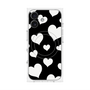 プレミアムパネル with MagSafe［ Dot Hearts - Black ］