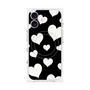 プレミアムパネル with MagSafe［ Dot Hearts - Black ］