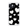 プレミアムパネル with MagSafe［ Dot Hearts - Black ］