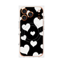 プレミアムパネル with MagSafe［ Dot Hearts - Black ］