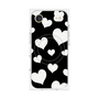 プレミアムパネル with MagSafe［ Dot Hearts - Black ］