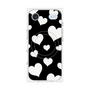 プレミアムパネル with MagSafe［ Dot Hearts - Black ］