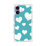 プレミアムパネル with MagSafe［ Dot Hearts - Blue ］