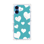 プレミアムパネル with MagSafe［ Dot Hearts - Blue ］