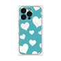 プレミアムパネル with MagSafe［ Dot Hearts - Blue ］
