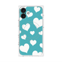 プレミアムパネル with MagSafe［ Dot Hearts - Blue ］