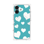 プレミアムパネル with MagSafe［ Dot Hearts - Blue ］