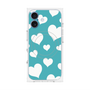 プレミアムパネル with MagSafe［ Dot Hearts - Blue ］