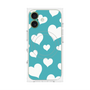 プレミアムパネル with MagSafe［ Dot Hearts - Blue ］