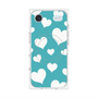 プレミアムパネル with MagSafe［ Dot Hearts - Blue ］