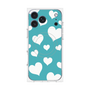 プレミアムパネル with MagSafe［ Dot Hearts - Blue ］