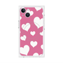 プレミアムパネル with MagSafe［ Dot Hearts - Pink ］