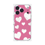 プレミアムパネル with MagSafe［ Dot Hearts - Pink ］