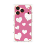 プレミアムパネル with MagSafe［ Dot Hearts - Pink ］
