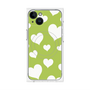 プレミアムパネル with MagSafe［ Dot Hearts - Green ］