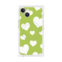 プレミアムパネル with MagSafe［ Dot Hearts - Green ］