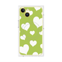 プレミアムパネル with MagSafe［ Dot Hearts - Green ］