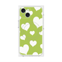 プレミアムパネル with MagSafe［ Dot Hearts - Green ］