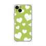 プレミアムパネル with MagSafe［ Dot Hearts - Green ］